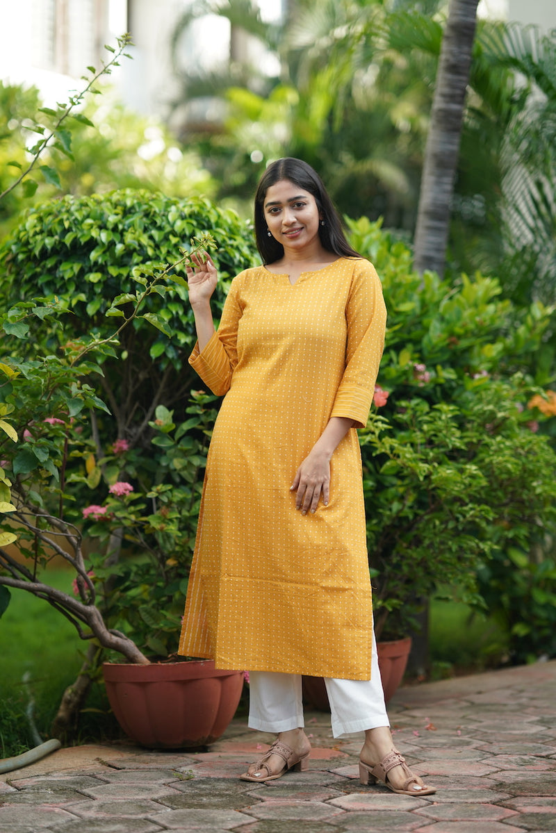 EXP - Handloom mustard