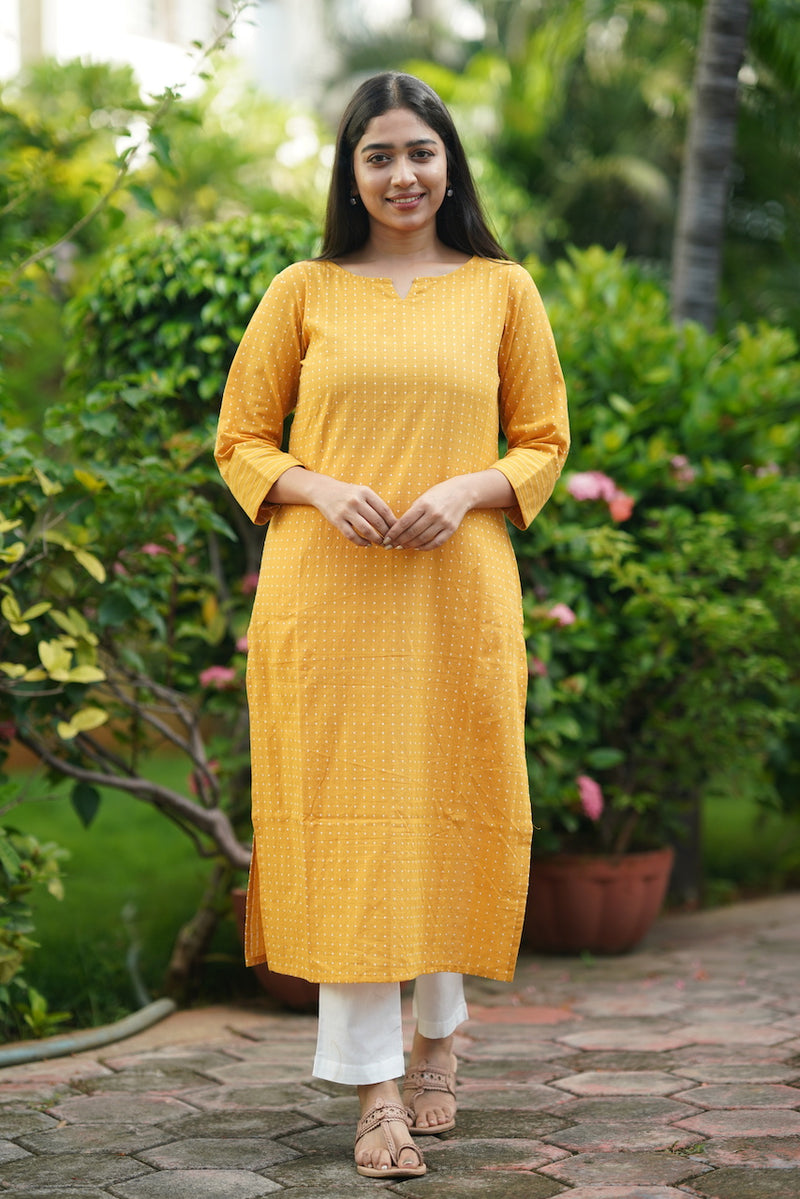 EXP - Handloom mustard