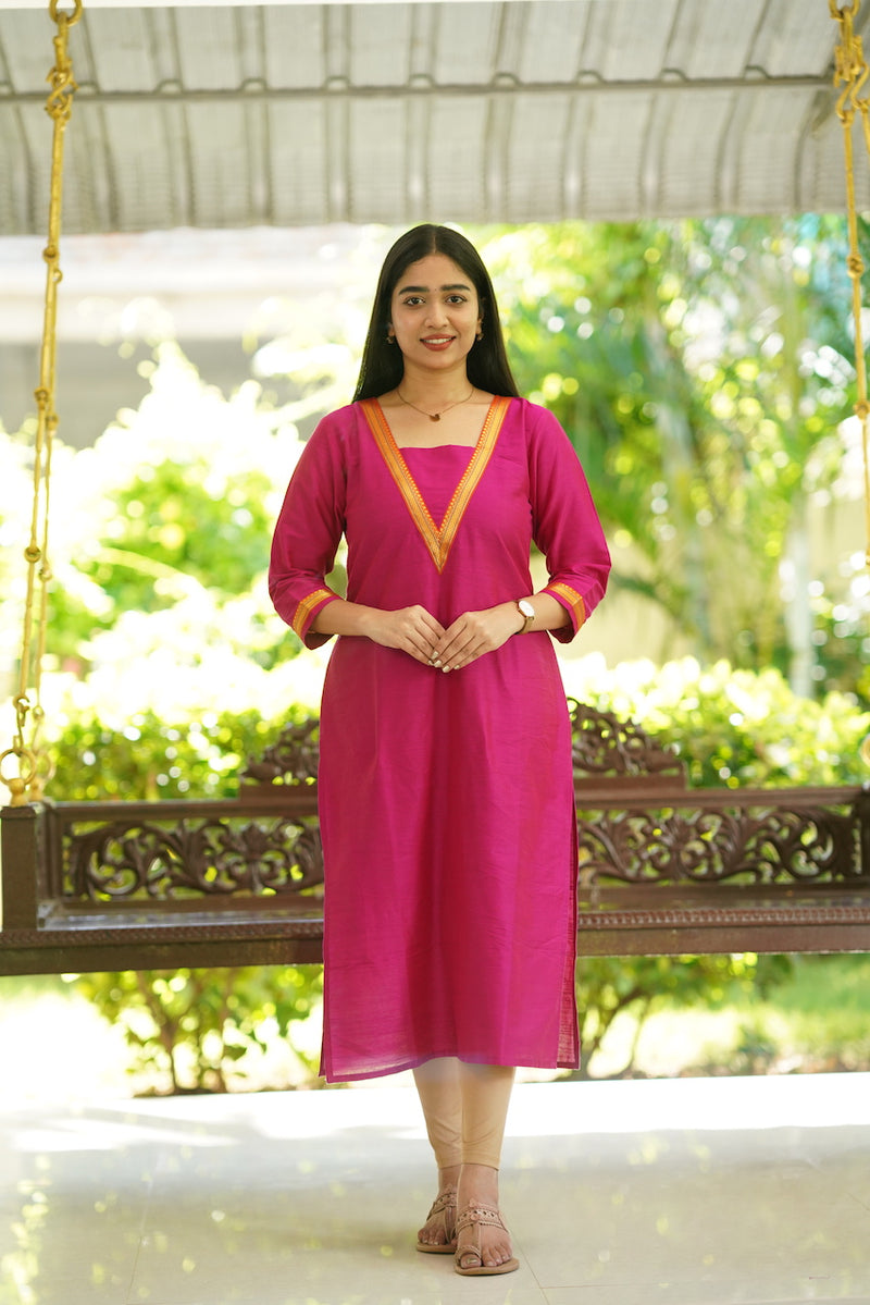 EXP - Aashna Pink Kurti