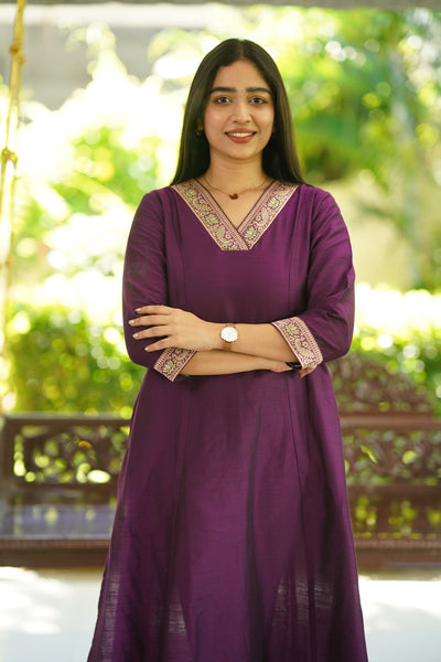 EXP - Berry dupion kurti