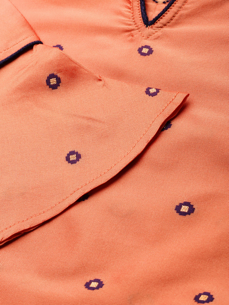 EXP - Naixa Silk Peach Kurta