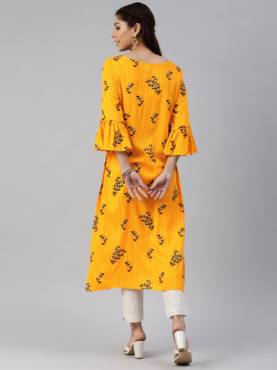 EXP - FusionFlair Printed Straight Kurta