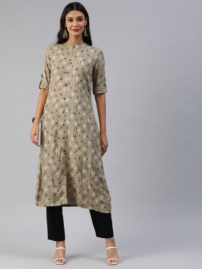 EXP - Rytras Printed Straight Kurta