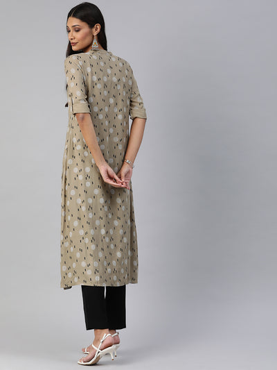 EXP - Rytras Printed Straight Kurta