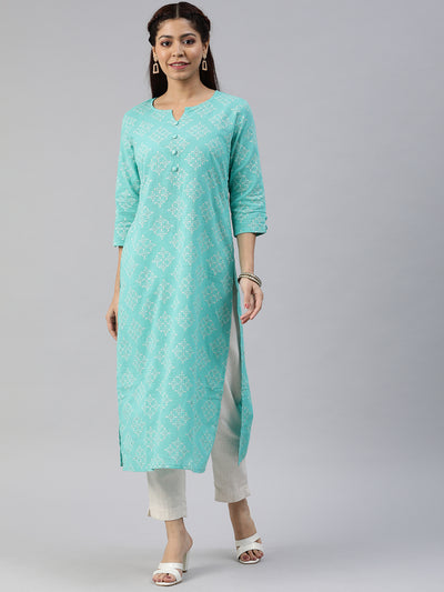 EXP - Lookmark Printed Straight Kurta