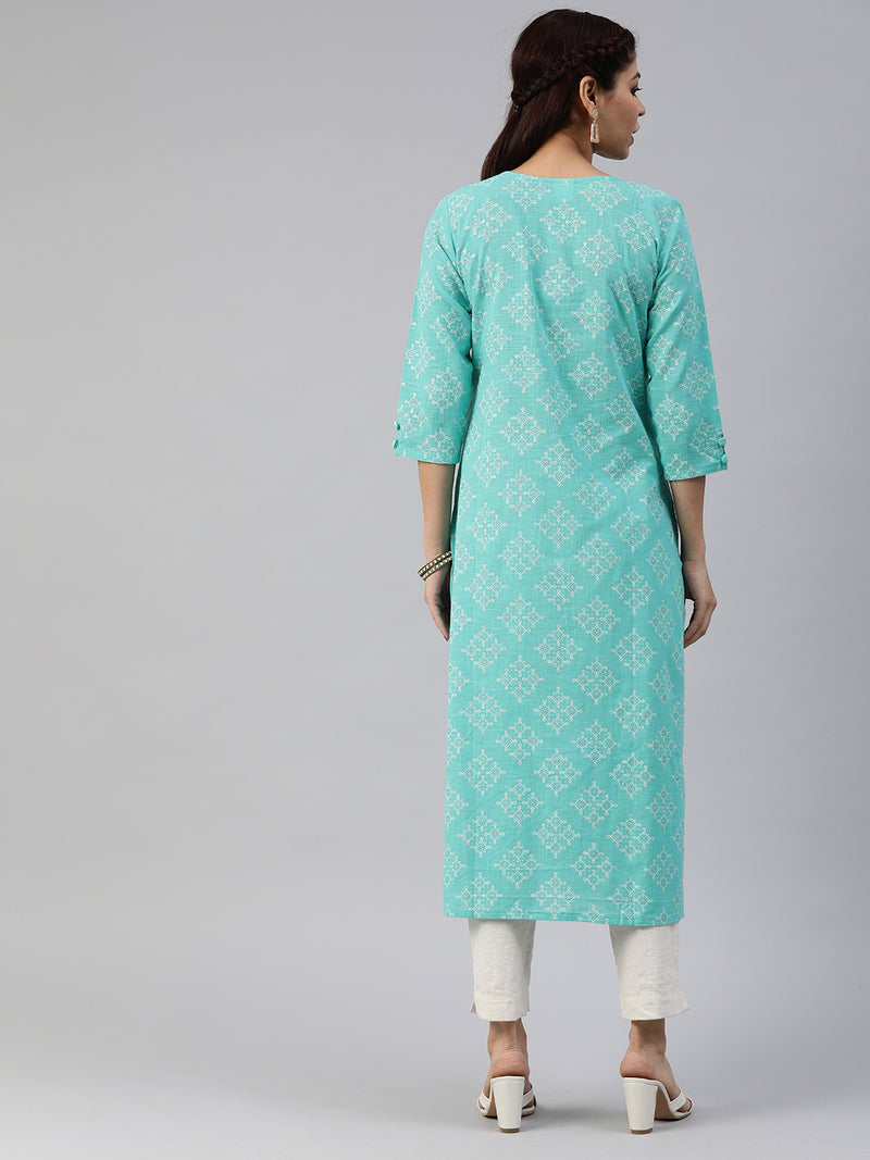 EXP - Lookmark Printed Straight Kurta