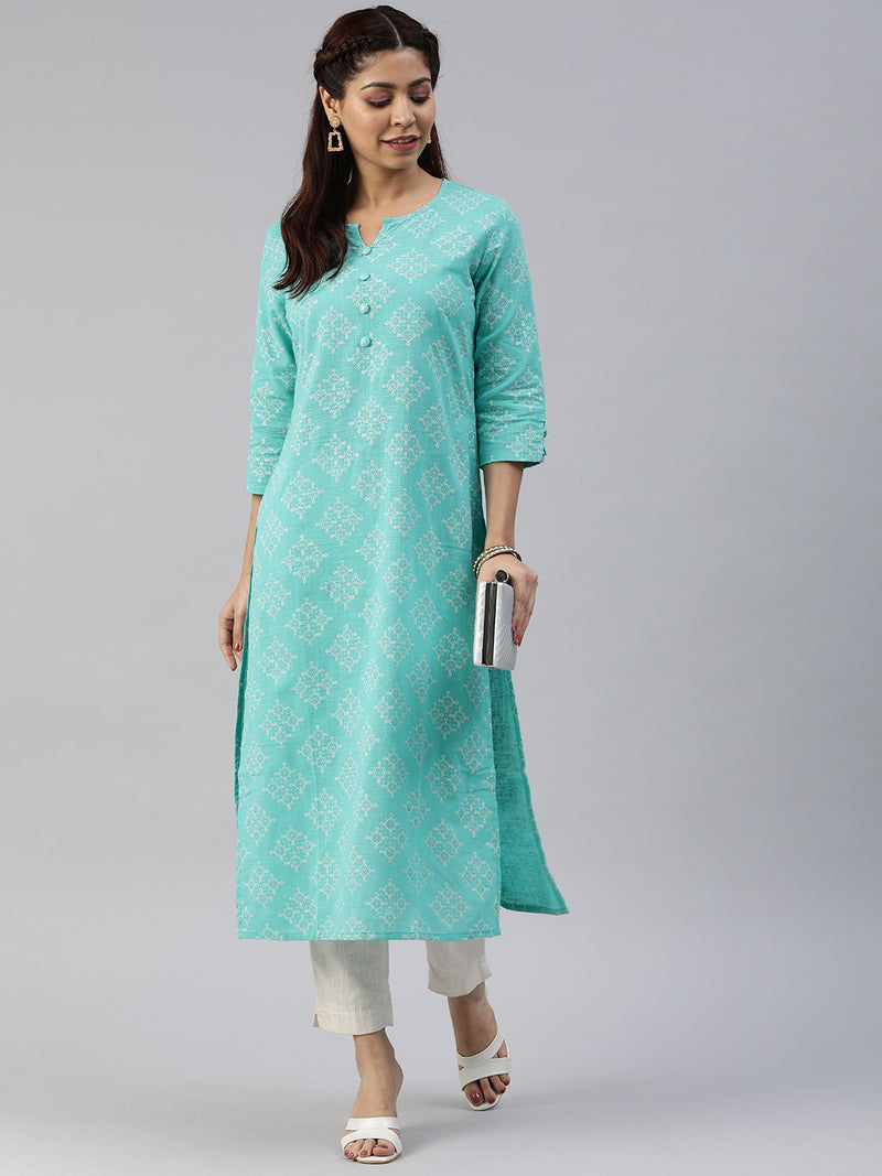 EXP - Lookmark Printed Straight Kurta