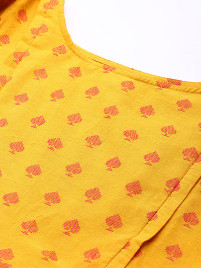 EXP - Dizzy Yellow Cotton  Nursing  Dress