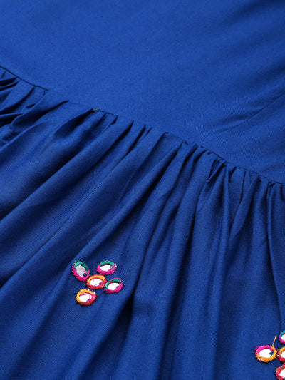 EXP - Smarty Blue Mirror dress