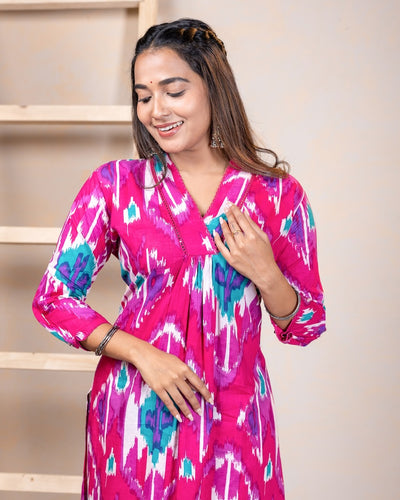 EXP - Mehul Pink kurta set