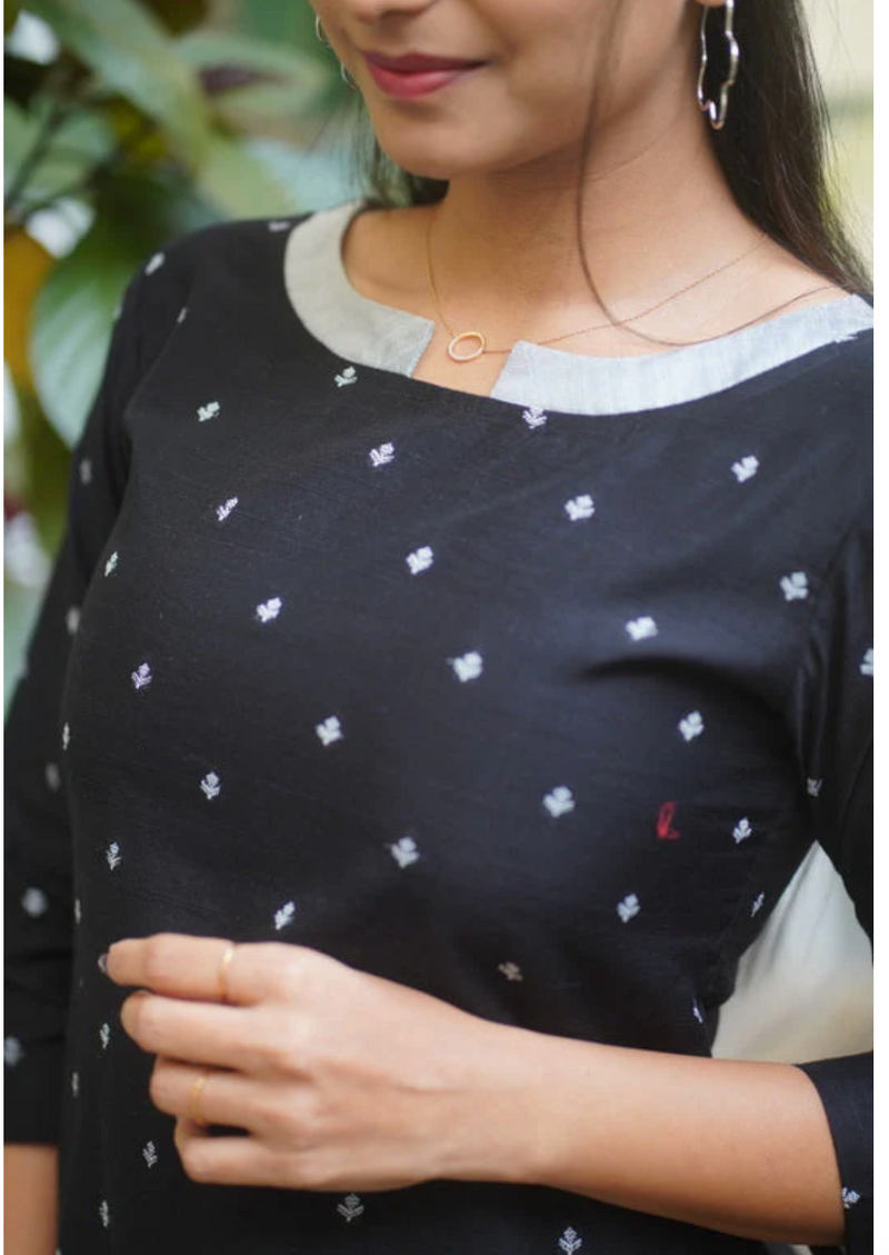Ragini black kurti