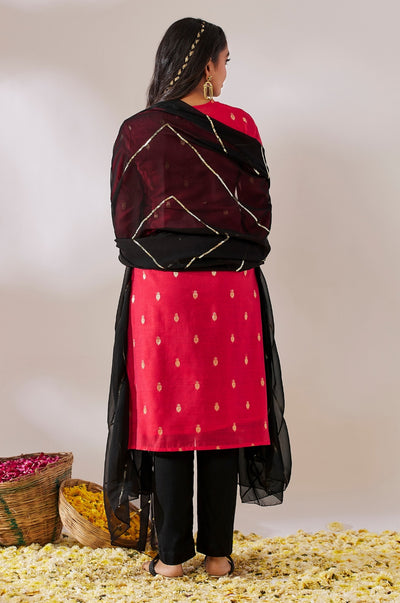 Kedar - Red & Black