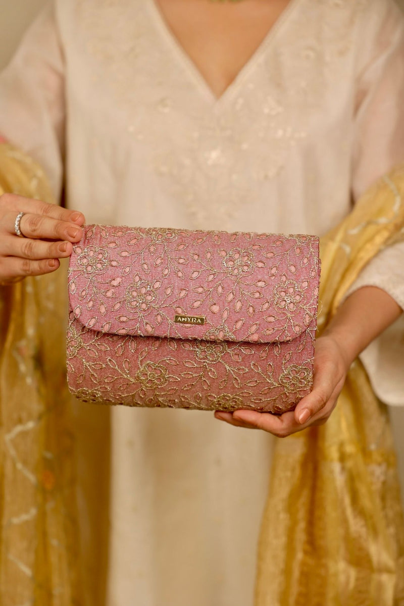 Tarang Flapover Bag - Pink