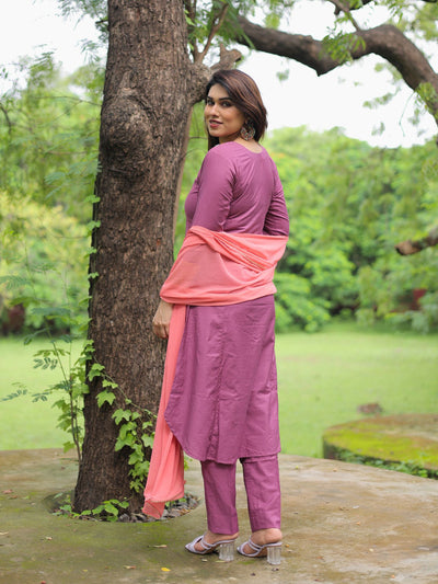 Supriya hand embroidered kurta pant set