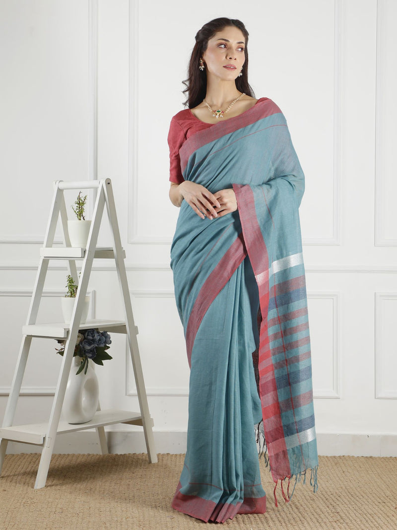 Esha Linen Saree