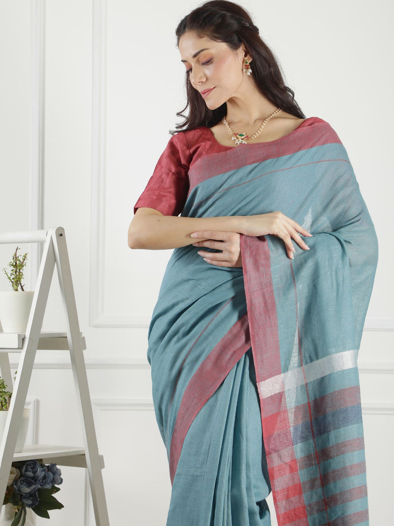 Esha Linen Saree