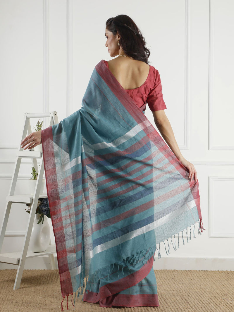 Esha Linen Saree