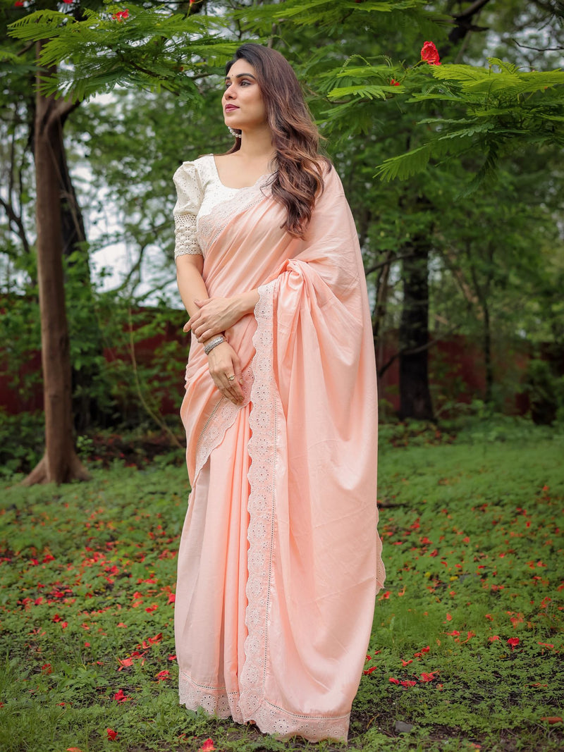 Saraswati Lace saree