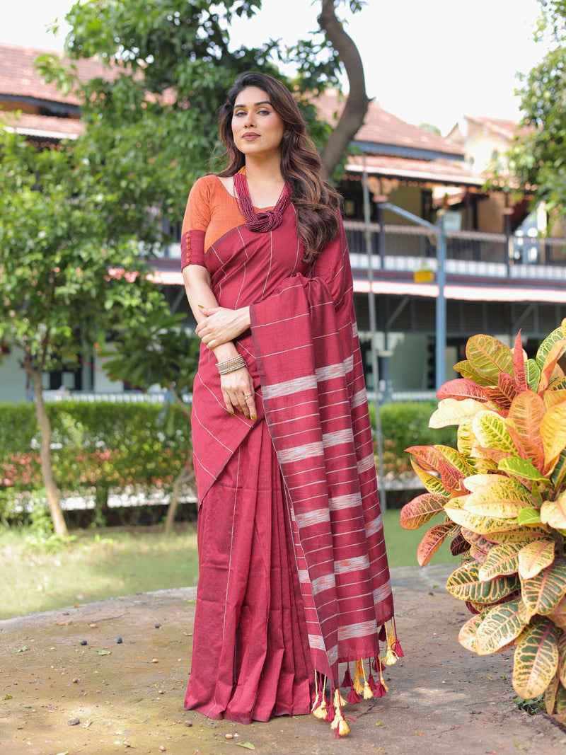 Durga cotton saree