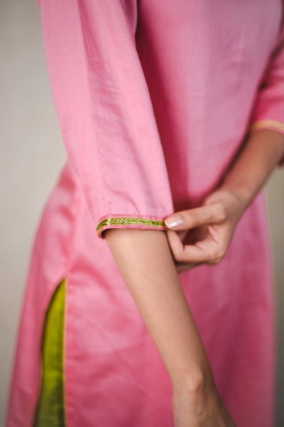 Kriya Set - Pink on Green