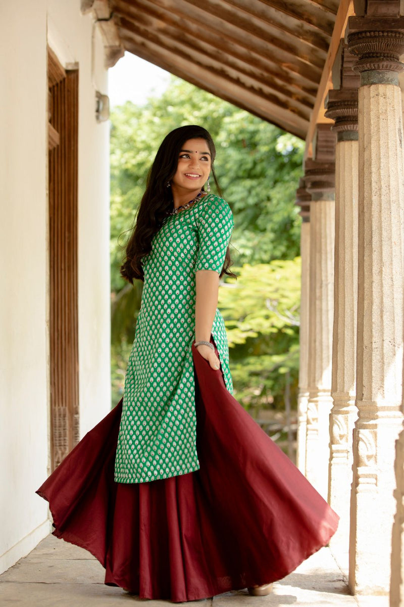 EXP - Janu Green Kurti