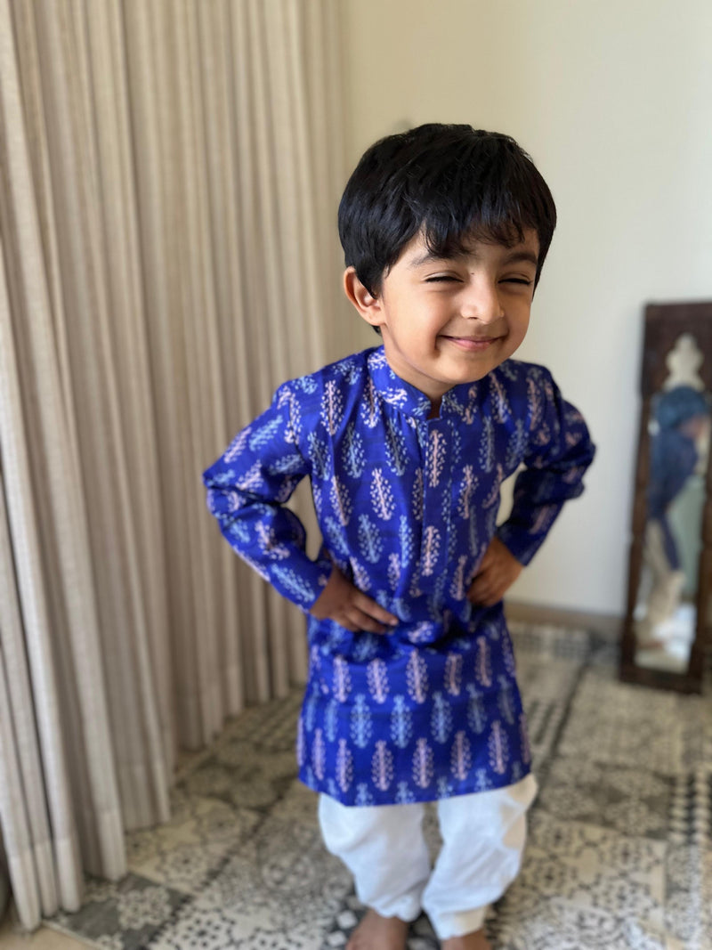 EXP - Krish - Blue ikat