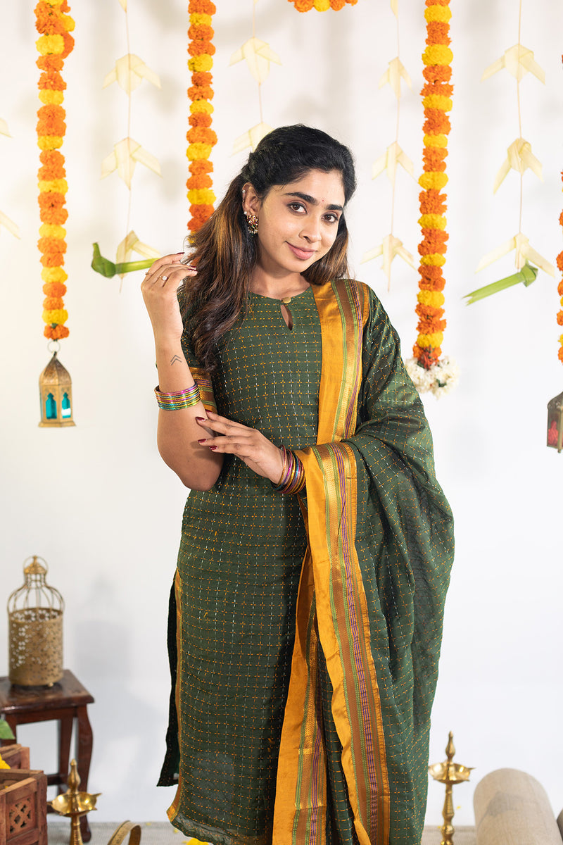 Aaradhya - Top and Duppatta Set