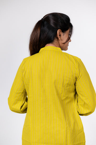 Kiwi Zest Handloom Kurta