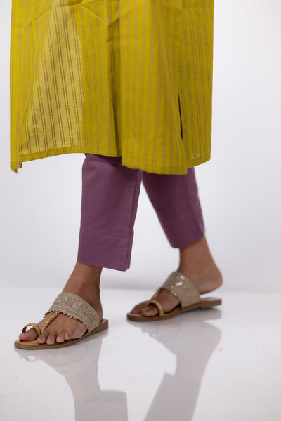 Kiwi Zest Handloom Kurta