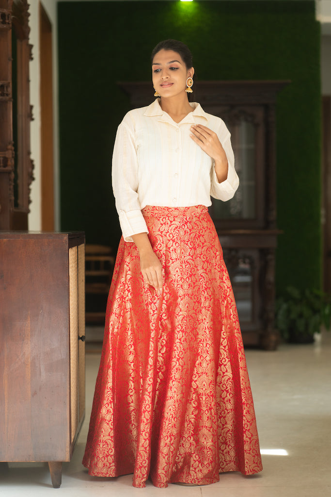 EXP - Ziva - Red(Only Skirt)(S,L Available)
