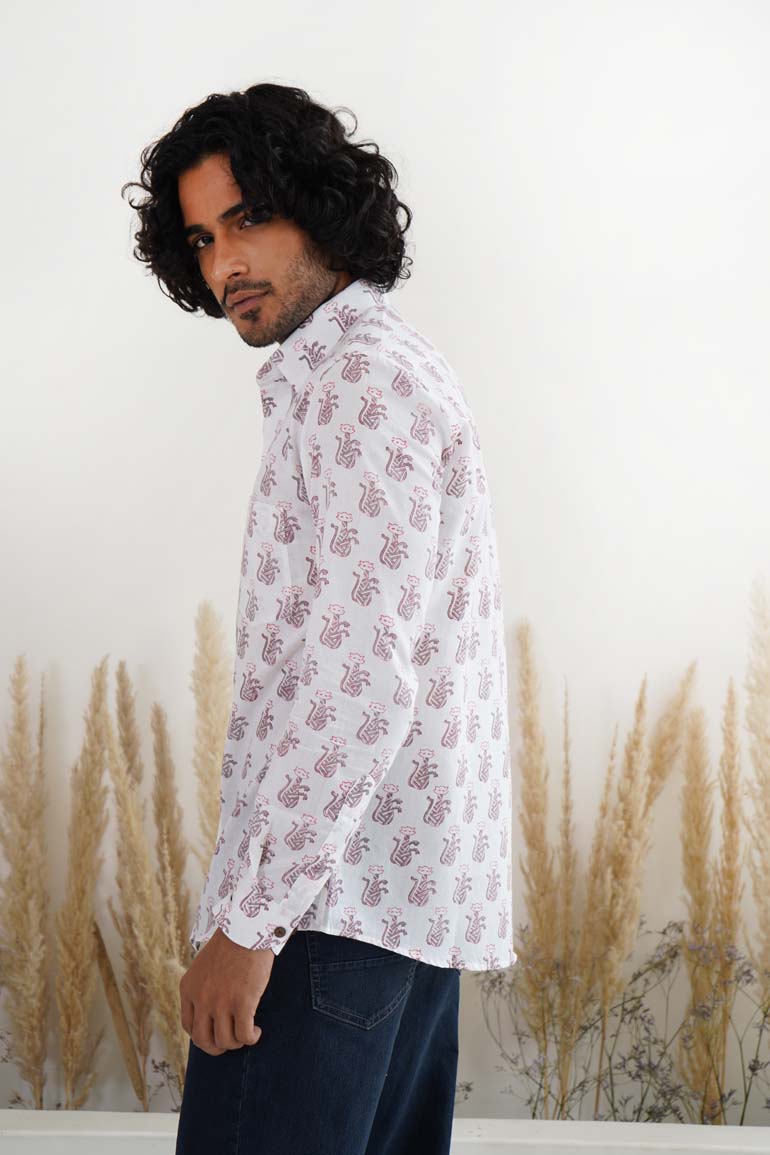 Persian Cat Print Shirt